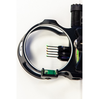 closeup of sight on white background