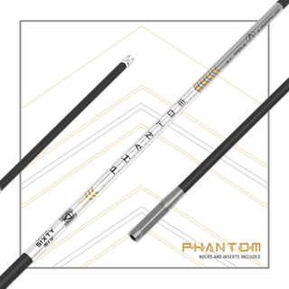 arrow shafts with Phantom branding on a white background