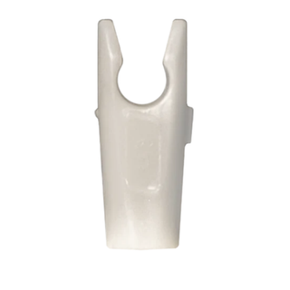 white pin nock on a white background