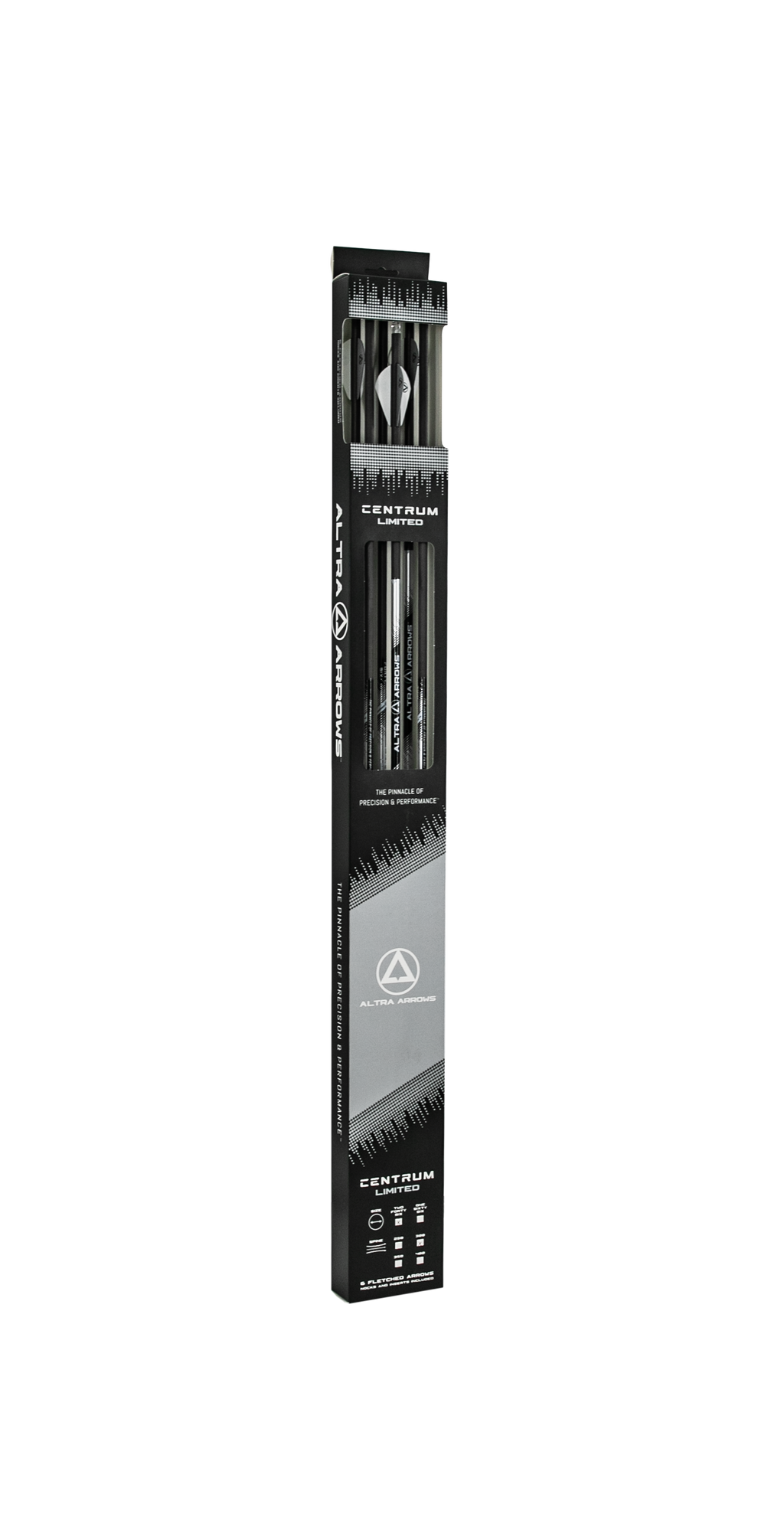 Lot de 12 flèches épines Altra Arrows Centrum Limited 166 diamètre