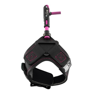 B3 TIGRESS SWIVEL STEM CONNECTOR PINK side view on white background