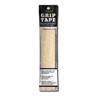 Tan colored packaged grip tape with brand name on a white background