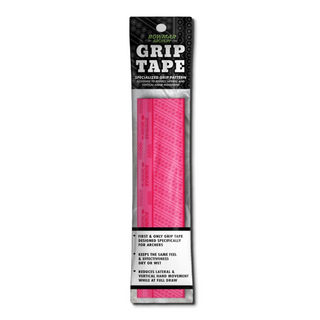 Pink archery grip tape with packaging on a white background