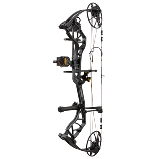 Compound bow on a white background