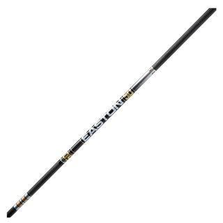 Arrow shaft with a brand logo on a white background