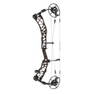 Compound bow on a white background
