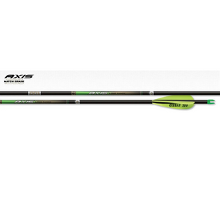 Easton Axis 4mm match grade long range close up on white background