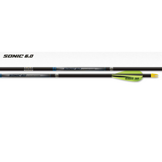 Easton Sonic 6.0 arrow close up on white background