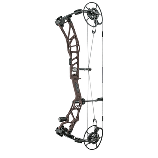 Compound bow on a white background