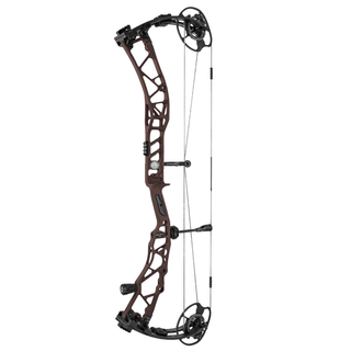 Compound bow on a white background