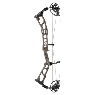 Compound bow on a white background