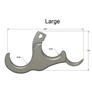 IBEX HINGE RELEASE - MED - EVOLUTION OUTDOORS - Barefoot Archery