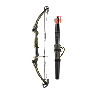 recurve bow kit on a white background