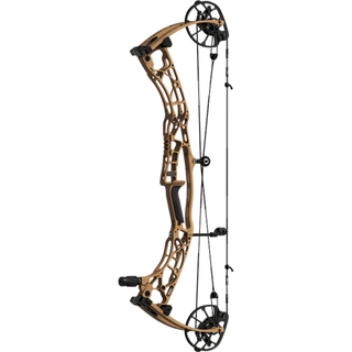 Compound bow on a white background