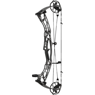Compound bow on a white background