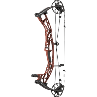 Compound bow on a white background