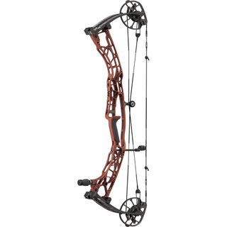 compound bow on a white background