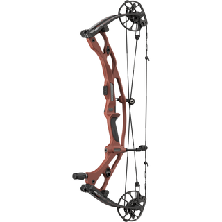 compound bow on a white background