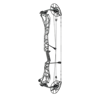 Compound bow on a white background