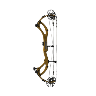 Compound bow on a white background