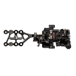 TROPHY RIDGE ALPHA REACT ONE PIN SIGHT side view on white background