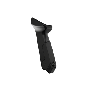 black grip on a white background