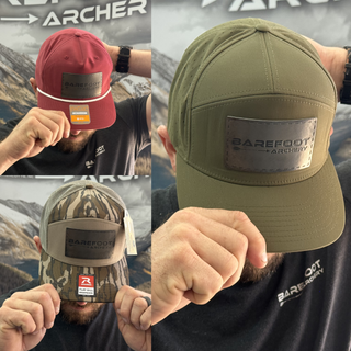 Barefoot Leather Patch Hat
