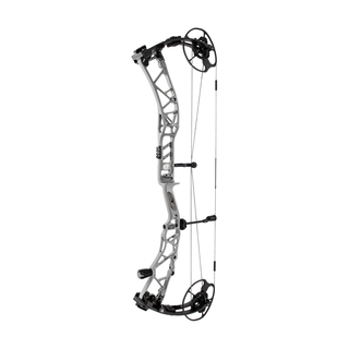 Compound bow on a white background