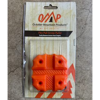 October Mountain Products Flex pull arrow puller in package on cement background
