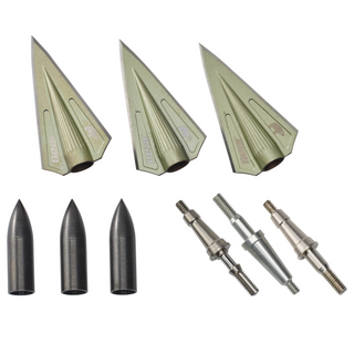 razor head variable weight system on white background